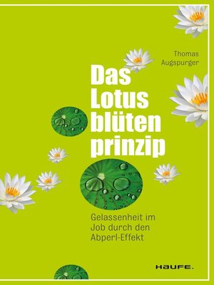 cover image of Das Lotusblütenprinzip